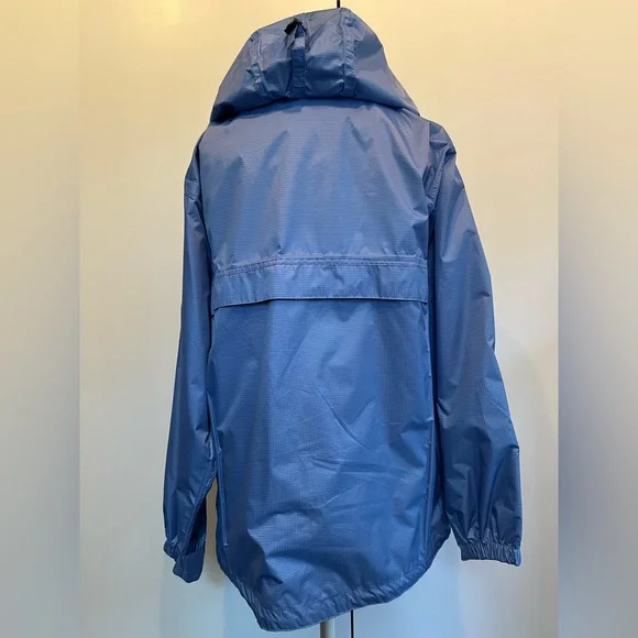 Against the Elements waterproof rain jacket with hood, Size M (10-12). NWOT - Picture 3 of 15